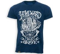 King Kerosin Camiseta Sailors Grave Vintage Azul S