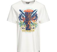 King Kerosin Camiseta Tiki Surf Shop Naranja S