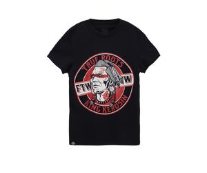 King Kerosin Camiseta True Roots Indian Negro S