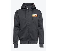 King Kerosin Chaqueta de chándal para exteriores KKI110012 Gris XXL