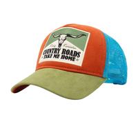 King Kerosin Country Roads Naranja Verde Gorra