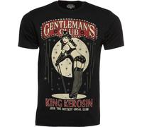 King Kerosin Gentleman's Club Camiseta negra S
