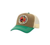 King Kerosin Gorra de camionero para hombre, aspecto de paja, color violeta