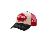 King Kerosin Gorra de camionero para hombre con estampado oculto Hot Dog