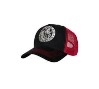 King Kerosin Gorra de camionero para hombre | Gorra de malla | Vintage | 1950S | Rockabilly | Retro | Gorra | Snapback | Man In Black | Music Man In Black