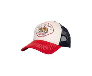 King Kerosin Gorra para hombre | Gorra de camionero | Gorra de malla | Biker | California | Colores de bloque | Bordado | Retro | Vintage | Motor State | Snapback | Los Ángeles | Gorra | Kalifor