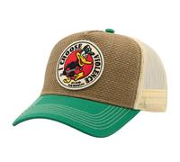 King Kerosin Gorra de camionero para hombre, aspecto de paja, color violeta