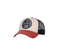 King Kerosin Gorra Trucker The Mechanic CrewKerosin Hombre - Camionero de Beisbol Malla Snapback, con Vuelta, Visera, Visera Verano/Invierno Primavera Verano Otoño Invierno - Talla única Blanco Crema