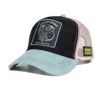 King Kerosin Gorra Trucker Unleash SpiritKerosin (Talla única - Negro-Azul)