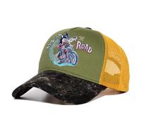 King Kerosin - Hft Gorra Béisbol Malla Cap 2024 Truckerkappe Unisex Retro Nuevo