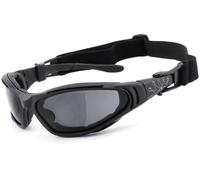 King Kerosin KK190 Gafas de sol, negro-gris para Hombres