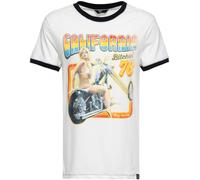 King Kerosin Kontrast Camiseta KK4215352413 Offwhite XL