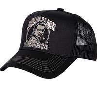 King Kerosin Man in Black Trucker Gorro, negro para Hombres