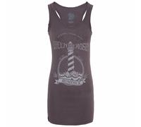 King Kerosin Mujer Camisa Homesick Longt op Anthra S