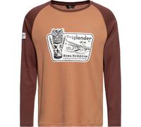 King Kerosin Raglan Longsleeve With Print "The Islander" KKI32005 3XL
