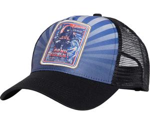 King Kerosin Raw & Violent Trucker Gorro, negro-azul para Hombres