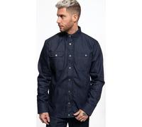 King Kerosin Road Kings Blanko Adventure Camisa funcional, azul, tamaño XL para Hombres