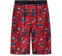 King Kerosin Rockabilly Devil Shorts de baño, tamaño S para Hombres