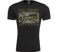 King Kerosin T-Shirt Made In The Garage Black-S