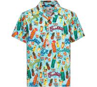 King Kerosin Tiki Cocktails Camisa de manga corta, tamaño 2XL para Hombres