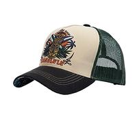 King Kerosin Tiki Surf Shop Unisex Gorra Multicolor 60% algodón, 40% poliéster