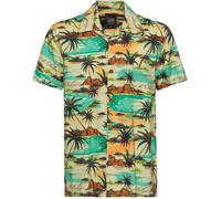 King Kerosin Tropical Sea camisa, multicolor, tamaño M