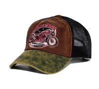 King Kersoin - Hft Camionero Malla Cap Gorra Vintage Hombre 2024 Béisbol Bike