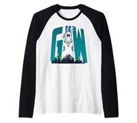 King Kong Skull Island Gaw Monarch Monster Anime Clásico Camiseta Manga Raglan