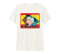 King Kong Skull Island Mitsume Personaje Pose Classic Anime Camiseta Premium