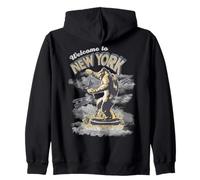 King Kong Skull Island, Nueva York, Nueva York, Nueva York, Arte cinematográfico Vintage, Kitsch Sudadera con Capucha