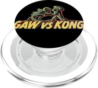 King Kong Skull Island Vs Gaw MonsterVerse Mash Stencil Stencil PopSockets PopGrip para MagSafe