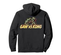 King Kong Skull Island Vs Gaw MonsterVerse Mash Stencil Stencil Sudadera con Capucha