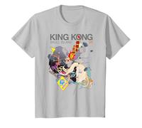 King Kong Skull Island X Mitsume Anime Manga Cyberpunk Kaiju Camiseta