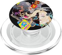 King Kong Skull Island X Mitsume Anime Manga Kaiju Cyberpunk PopSockets PopGrip para MagSafe
