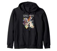 King Kong Skull Island X Mitsume Anime Manga Kaiju Cyberpunk Sudadera con Capucha