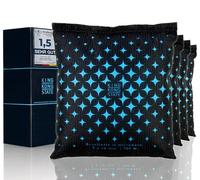 King Kong State Deshumidificador para coches - 4 x 500 g cojín deshumidificador para ventanas de coche empañadas - con relleno reutilizable antivaho