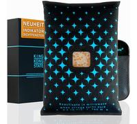King Kong State Deshumidificador para coches - Cojín deshumidificador 750 g para ventanas de coche empañadas - con ventana indicadora y almohadilla antideslizante