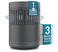 King Kong State Deshumidificador sin electricidad | hasta 27 m² | incluye suministro de 3 meses de gránulos deshumidificadores | deshumidificador de aire ambiente contra moho en vivienda, baño |