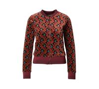 King Louie Chaqueta de entretiempo 'Bessie' azul claro / naranja / borgoña M azul claro / naranja / borgoña