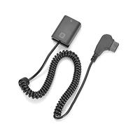 King Ma D-Tap a NP-FW50 - Batería falsa totalmente decodificada con cable de resorte de alimentación de repuesto para cámara Sony Alpha a7 a7r2 a7m2 a7s2 a6000 a6300 a6500 a5000 a5100