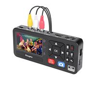 King Ma Grabadora de Vídeo 3" 1080P 30FPS VHS Digitalización de RCA, VCR, DVD, VHS, Hi8, videocámaras, juegos Almacenamiento TF/SD/USB (AV)