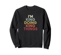 King Name King Personalized Name First Given Sudadera