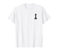 King of Chess | Minimal Graphic Balance Camiseta