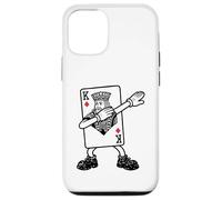 King of Diamonds Dab Funny Dabbing Card Carcasa para iPhone 12/12 Pro