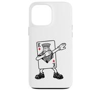 King of Diamonds Dab Funny Dabbing Card Carcasa para iPhone 13 Pro Max