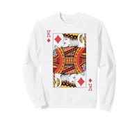 King of Diamonds | Royal Flush Group - Juego de Cartas Sudadera