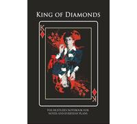 King of Diamonds: The Hustler’s Notebook: A Playing Card Notebook for Men - 110 Lined Pages - Stylish Gift for Notes, Ideas, and Everyday Plans