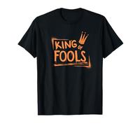 King of Fools - Estilo Graffiti, Streetwear Diseño gráfico Camiseta