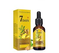 King of Ginger 7 Days Hair Growth, Ginger Oil for Hair Growth, Wild Ginger Growth Hair Oil, 7 Days Natural Ginger Hair Oil, 7 Days Jengibre Haaröl -Stimulates Hair Growth, 40 ml (1pc)