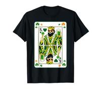 King of Hearts Classic Card Game Irish Saint Patrick's Day Camiseta